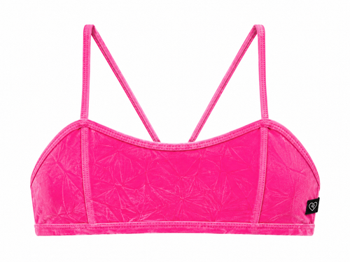 Bustier Velours Rose