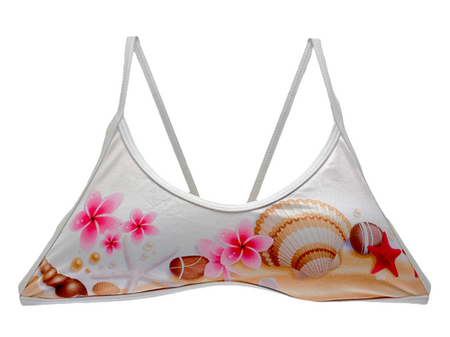 Pearly Shells Tan Line Free